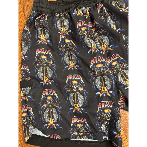 Braus Rock n Roll Men's MMA Fighting Shorts Size Medium 7” Inseam- EUC - Picture 2 of 5